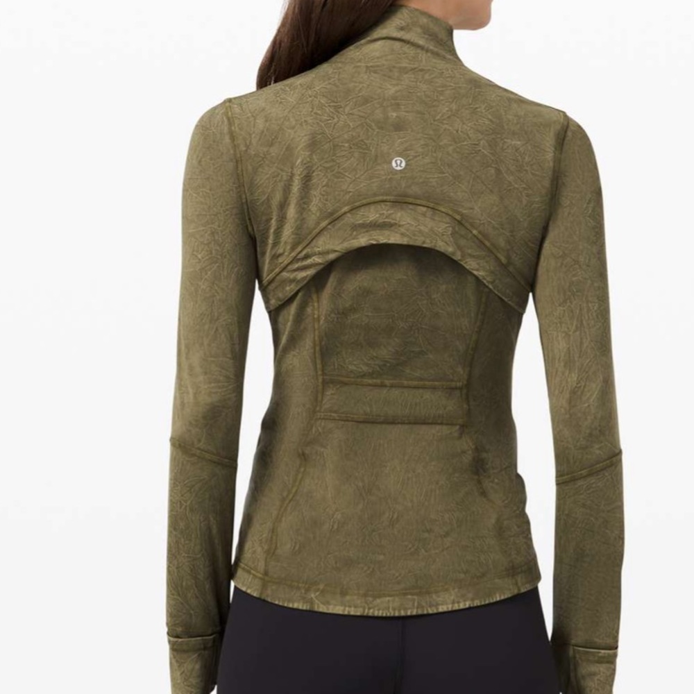 Lululemon Define Jacket Ice Wash Moss Green